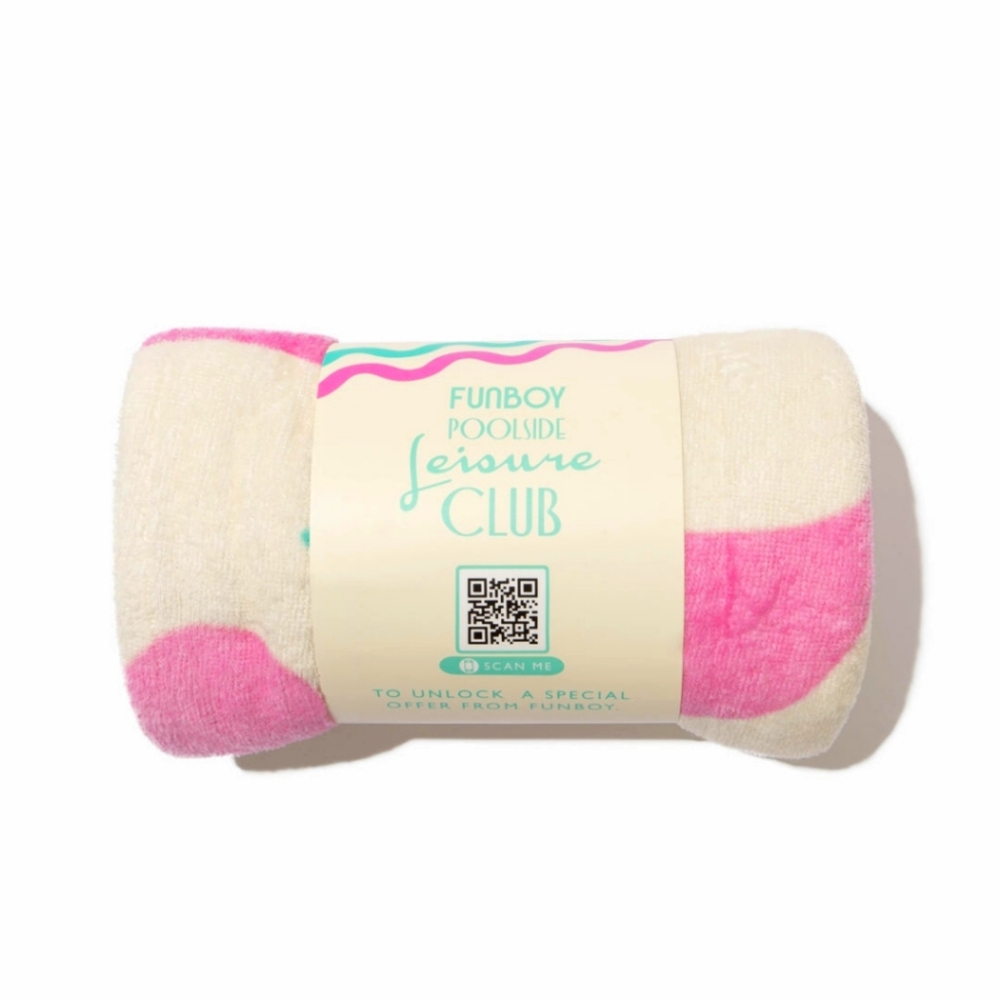 FUNBOY Poolside Leisure Club Beach Towel
